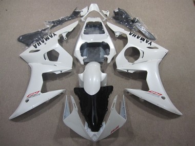 Loja Kits Carenagem Moto Yamaha R6 03-05 - Branco