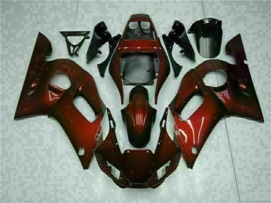 Loja Kits Carenagem Moto Yamaha R6 98-02 - Castanho