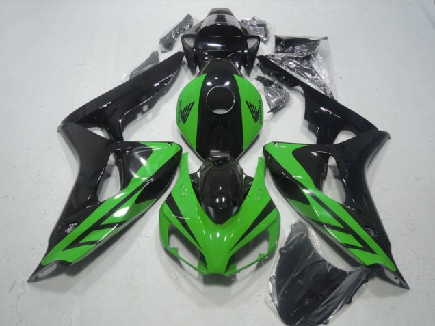 Loja Kits Completo Carenagem Moto Honda CBR 1000RR 06-07 - Preto Verde