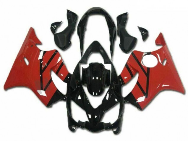 Loja Kits Completo Carenagem Moto Honda CBR 600 F4i 04-07 - Vermelho Preto