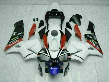 Loja Kits Completo Carenagem Moto Honda CBR 600RR 03-04 - Branco Azul