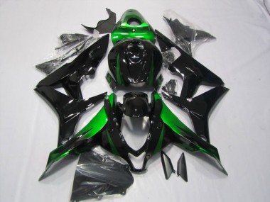 Loja Kits Completo Carenagem Moto Honda CBR 600RR 07-08 - Preto Verde