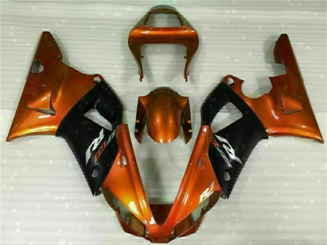 Loja Moto Plásticos Yamaha R1 00-01 - Laranja